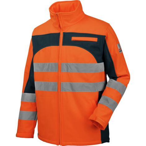 Softshell de travail Würth MODYF haute-visibilité orange 3XL