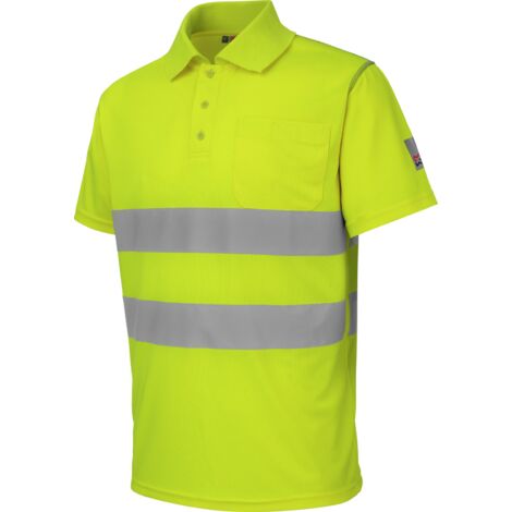 Polo de travail Würth MODYF haute-visibilité LUMEN jaune L