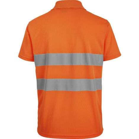 Polo de travail Würth MODYF haute-visibilité orange  S