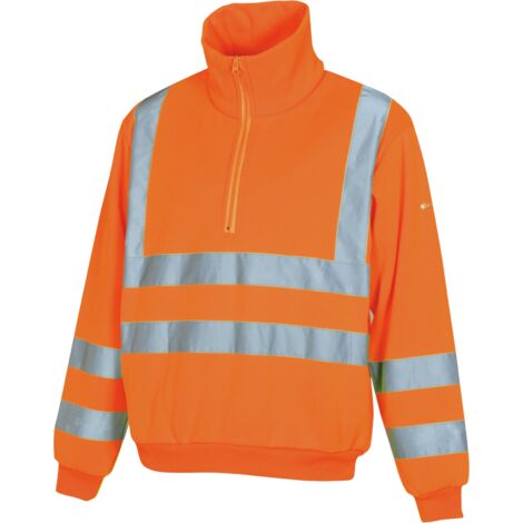 Sweat de travail Würth MODYF haute-visibilité orange S