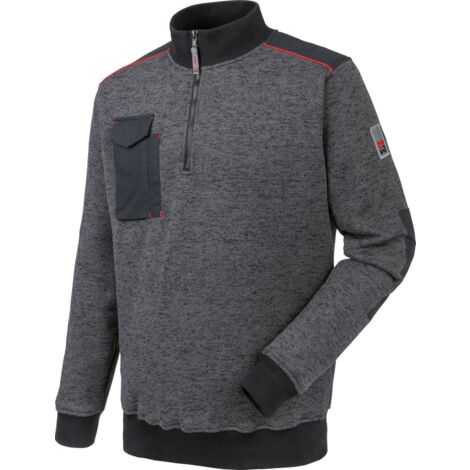 Pull de travail Perseus Würth MODYF gris chiné  3XL