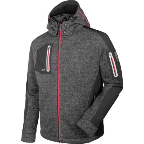 Würth Modyf – Veste softshell de travail 3XL – Membrane coupe-vent et hydrofuge 8000mm – 5 poches – Inserts rétroréfléchissants pour visibilité