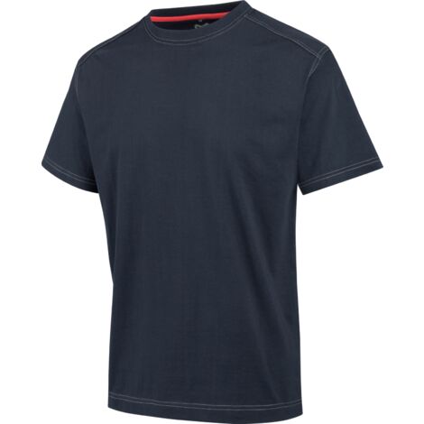 Würth Modyf – Tee-shirt de travail Pro – Couleur marine – Taille M – Épaules renforcées – Tissu robuste pour usage intensif