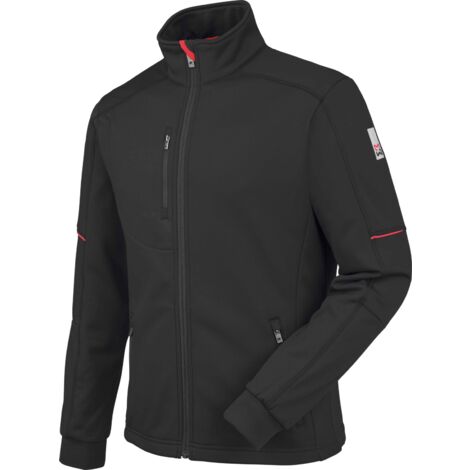 Würth Modyf – Veste de travail Power Stretch One noire S – Matière Stretch technique – Évacuation humidité optimale – Col montant et poches zippées