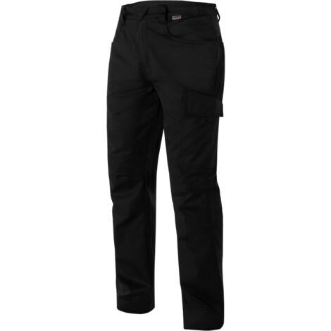Würth Modyf – Pantalon de travail Star CP250 noir – 6 poches externes – Coupe ergonomique – Ourlet ajustable – Taille 34
