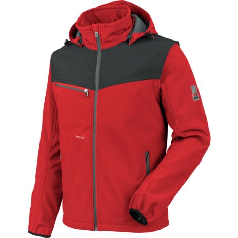 Softshell de travail Stretch X rouge Würth MODYF S