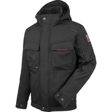 Softshell de travail Würth MODYF matelassée Scorpius noire L