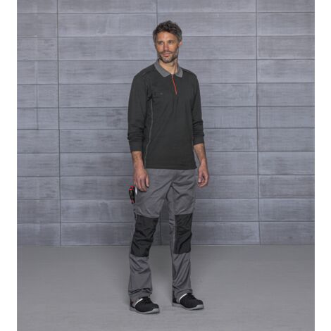 Veste De Travail Softshell Matelassée WÜRTH MODYF - Anthracite, Stretch, Hydrofuge - Avec Capuche Amovible Et Poches - 8