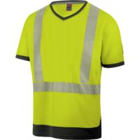 Tee-shirt de travail haute-visibilité jaune fluo Würth MODYF 6XL