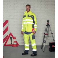 Pantalon de travail Würth MODYF haute-visibilité jaune/marine 3XL - Jaune