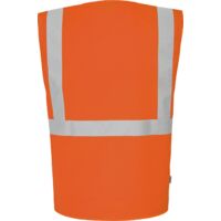 Gilet de travail haute visibilité multipoches EN20471 Würth MODYF orange L/XL - Orange