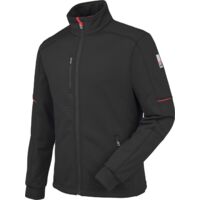 WÜRTH MODYF Softshell De Travail Simply Noire/Grise - Doublure Polaire