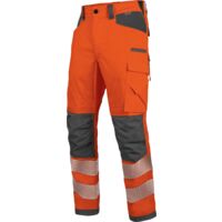Pantalon de travail haute-visibilité EN 20471 2 Neon Würth MODYF orange anthracite 46