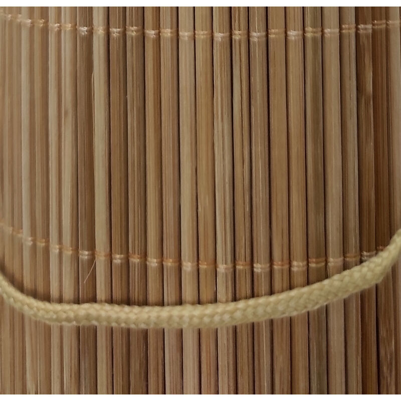 90_x_200_cm, Marron Claro Persiana Enrollable para Ventanas Reforzado para Interior y Exterior Estores de Bambú Cortina de Madera Natural Reforzado 