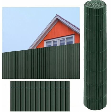 Cañizo PVC Doble Cara Verde 1x3m