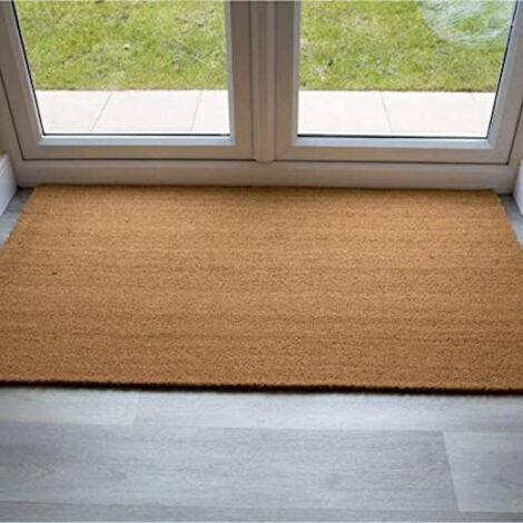 Felpudo 100% Fibra Coco Base Goma Antideslizante 30X55CM