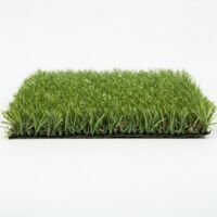 Cesped Artificial 2X3M (Ancho X Largo) Grosor 25MM Suave Mullido Jardin Exterior Tipo Sintético