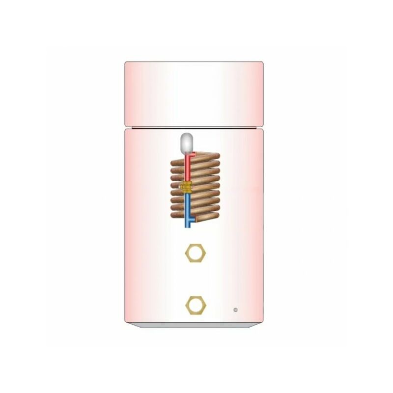 Telford Tristar Thermal Store Direct Open-Vented Combination Cylinder  Copper Blue 135 Litre