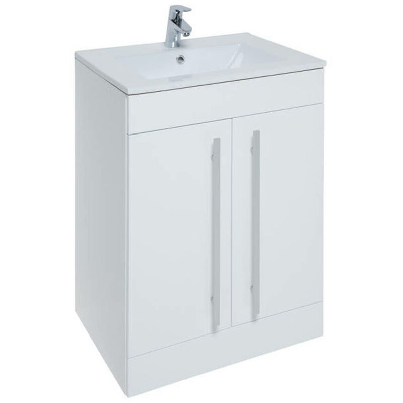 Kartell Floor Standing Two Door Cabinet with Ceramic Basin 855mm x ...