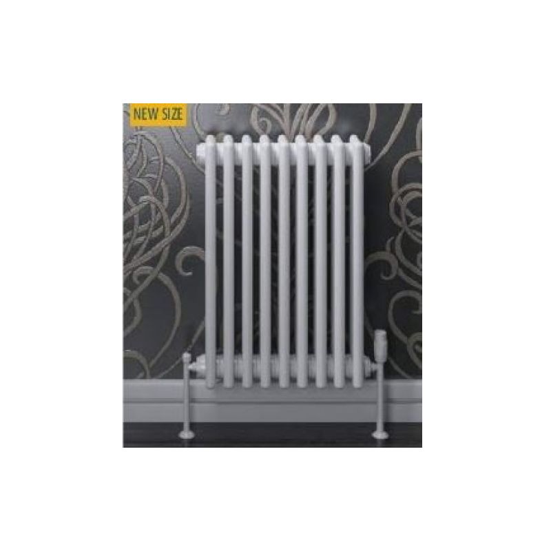 Eastbrook Rivassa 3 Column Radiator 600mm H X 428mm W White - Central ...