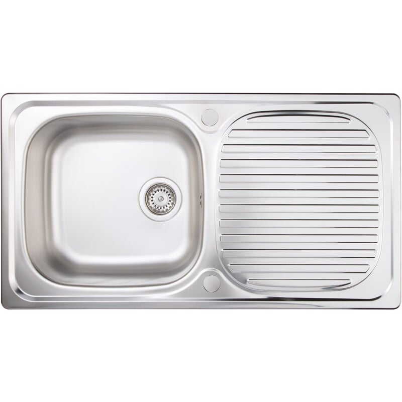 Franke ascona inset sink stainless discount steel 1.5 bowl 1000 x 510mm