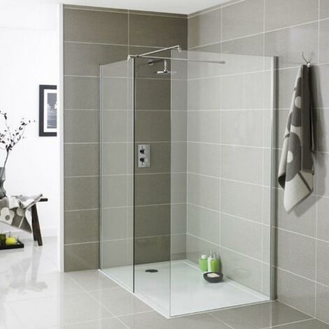 Kartell EIGHT1200W Wetroom Screen Shower Enclosure 1200mm x 2000mm ...