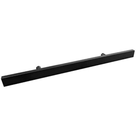 Kartell HAN007 Purity Handle Fits Wall Mounted Side Unit 800mm, Matt Black