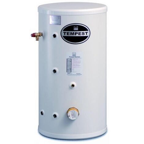 Telford Tempest 170 Litre Stainless Steel Direct Unvented Cylinder