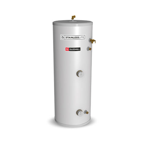 Gledhill 210 Litre Stainless Lite Plus Direct Unvented Cylinder