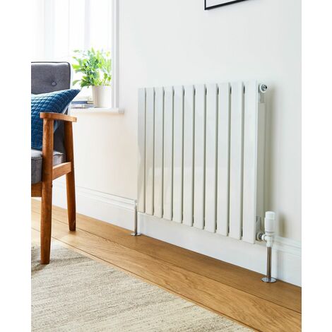 Kartell Boston Single Designer Horizontal Radiator 600mm H x 770mm W ...