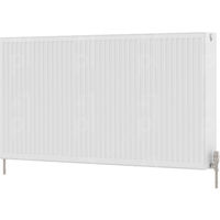 Kartell Kompact Type 22 Double Panel Double Convector Radiator 600mm H x 1200mm W White - White