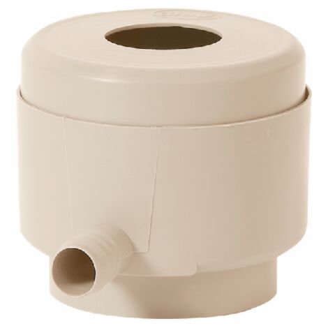 FP – Collecteur filtrant Eco Sable – Filtre avec trop-plein – Convient pour gouttières de 8 à 10 cm – Sortie latérale 25 mm