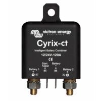 Victron – Coupleur de batteries automatique 12/24V 120A – Contacteur mécanique à microprocesseur – Connexion parallèle automatique – Remplacement séparateurs à diodes