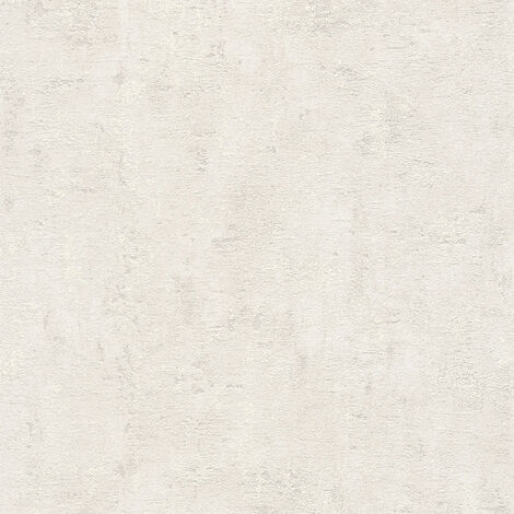 Tapete einfarbig Tapete uni Grau Weiß Vliestapete Grau Weiß 230751 23075-1  10,05 x 0,53 m