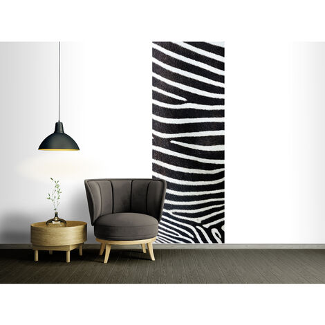 Zebra Felloptik und Panel Schlafzimmer Tapete Wohnzimmer | Tier | für Animal Design Fototapete in mit