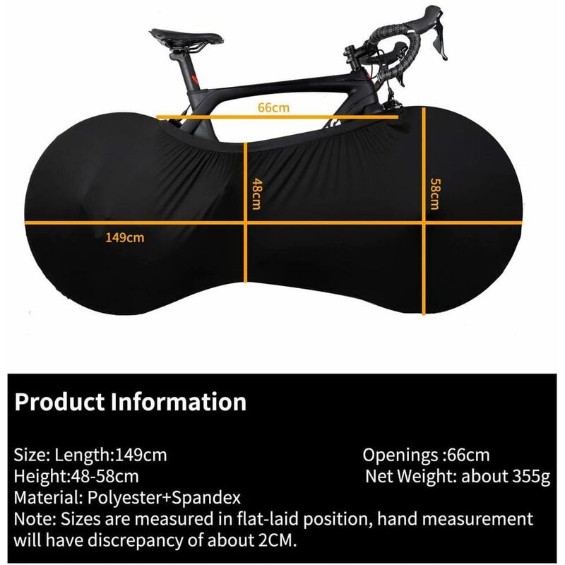 mantiene suelos y paredes libres de suciedad paquete de neumático compatible con la mayoría de bicicletas funda elástica para bicicleta Dumcuw Cubierta para rueda de bicicleta antipolvo lavable
