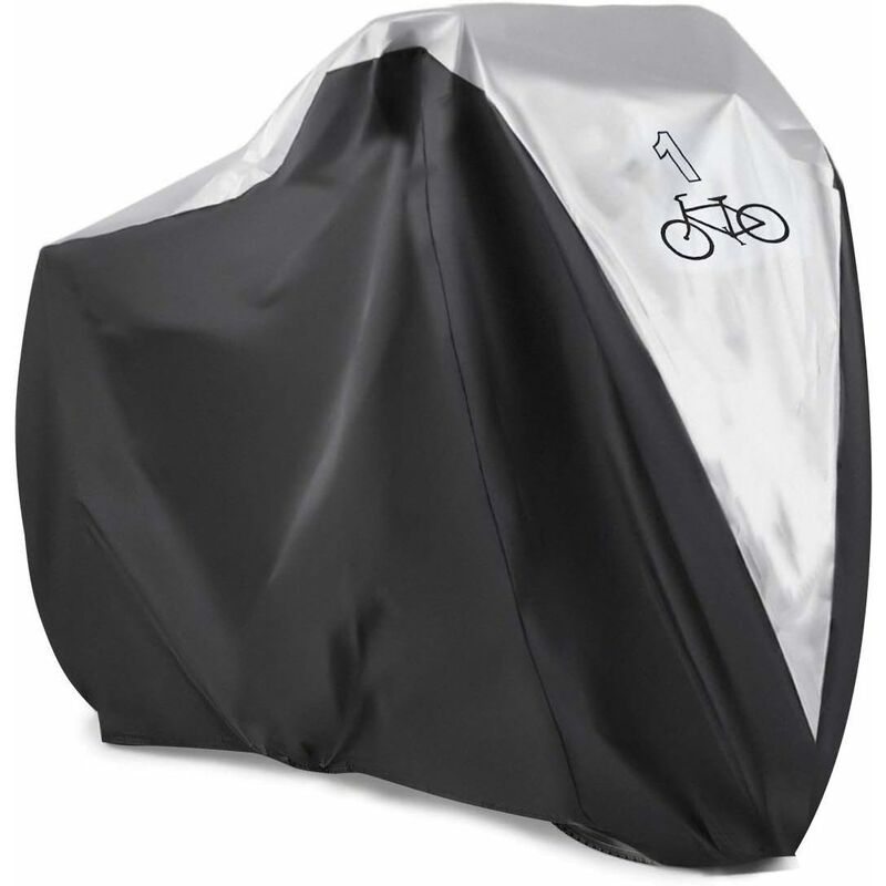 LITZEE Cubierta de Bicicleta Cubierta de Bicicleta a Prueba de Lluvia a Prueba de Polvo UV Cubierta de Bicicleta Impermeable para Bicicleta MTB y Bicicleta de Carretera,S