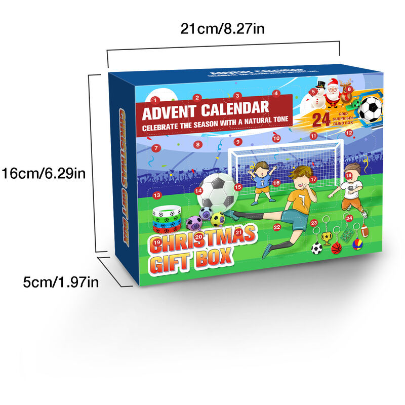 Blind Box Christmas Blind Box Boys Football Toy World Cup 24 World Cup Themed Football Toy Toy Blind Box Toy Perfect Christmas Gift Ideas-2