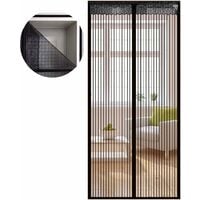 Puerta mosquitera de cierre automático con imán 90x210cm Puerta mosquitera de cierre automático con imán 90x210cm