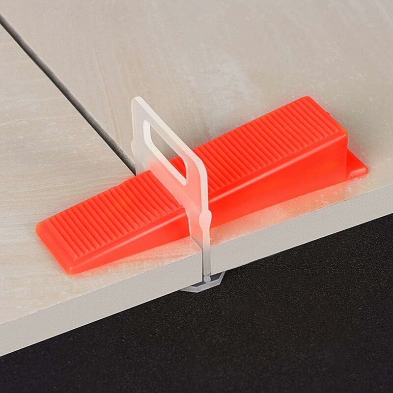 Sistema DI LIVELLAMENTO PIASTRELLE accurata Clip 100 1 pinza per piastrelle pavimento parete V4P8 100 Cunei 