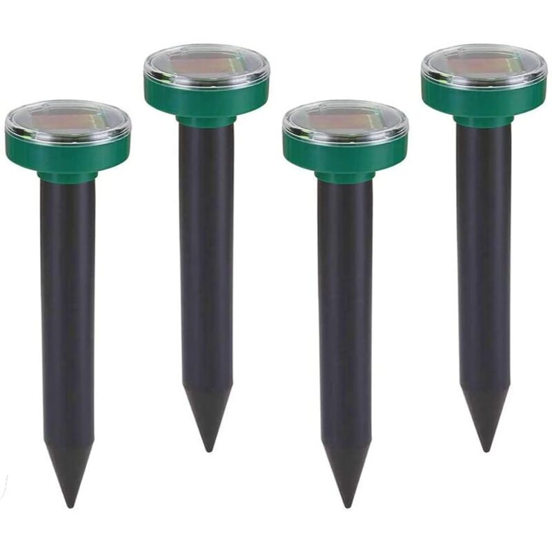 LITZEE4 Pack Solare Repeller Per Talpe Ip65 Ultrasuoni Repeller, Repeller Per  Talpe, Repeller Per Talpe, Repeller Per Talpe, Repeller Per Talpe Per  Giardino Prato Verde Erba