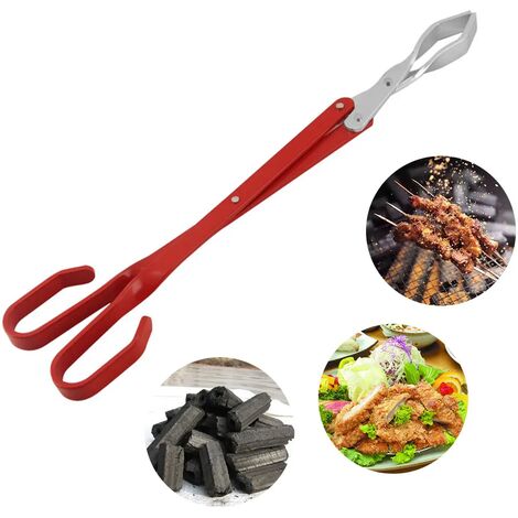 Pinze da cucina in acciaio inossidabile, pinze da cucina, pinze per  barbecue, clip per maniglia resistente al calore Non