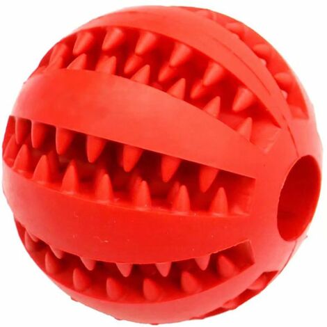 Cane palla giocattolo Cane trattare palla giocattolo non tossico Bite Resistente palla giocattolo per Companionship cani Pet Play Ball IQ Training Arancione