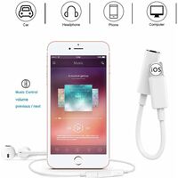 CAVO ADATTATORE CUFFIE AURICOLARI PER IPHONE