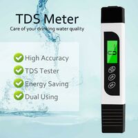 LCD Digitale Elettrica pH EC TDS Metro Tester Idroponica Acqua Acquario Test Pen 