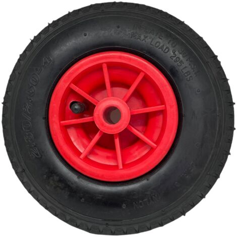 Ayerbe 580470 - Carrello Portapacchi Con Ruota Pneumatica, Capacità 300 Kg, Pala In Acciaio