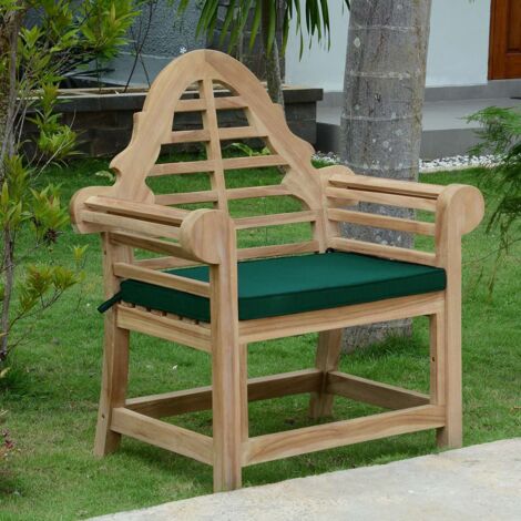 Coussin Vert pour fauteuil Marlborough (1/2)