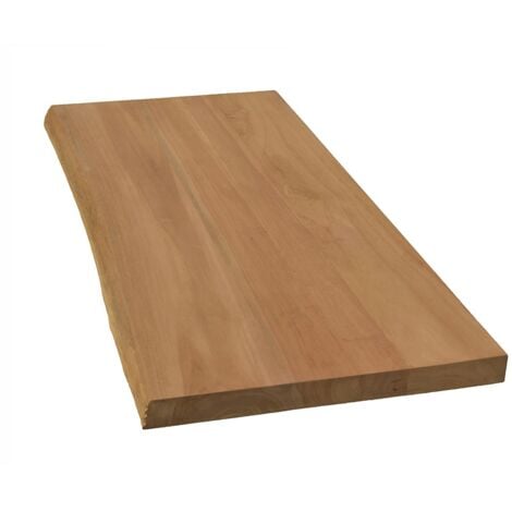 Plan pour vasque en teck massif 120 cm, forme libre - Shark