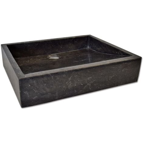 Vasque en  Noir à poser, Coreal