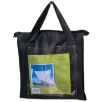 Voile d'ombrage carrée écru 3 m